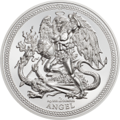 Angel Piedfort Silver 2018 Coin CIT Isle of Man
