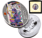 The Virgin Gustav Klimt Silver Coin 1 dollar Niue 2019