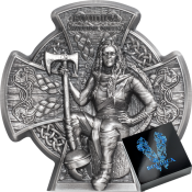 Boudica Warrior Queen Silver Coin 3oz 5 pounds Isle of Man 2020