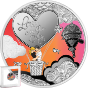Love-in-the-Air-Silver-Coin-in-White-Frame-Case 2021   