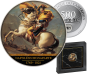 Napoleon Bonaparte 2021 Silver Coin 500 Francs CFA Cameroon