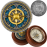 Compass Rose Silver Coin in Compass Case 2026